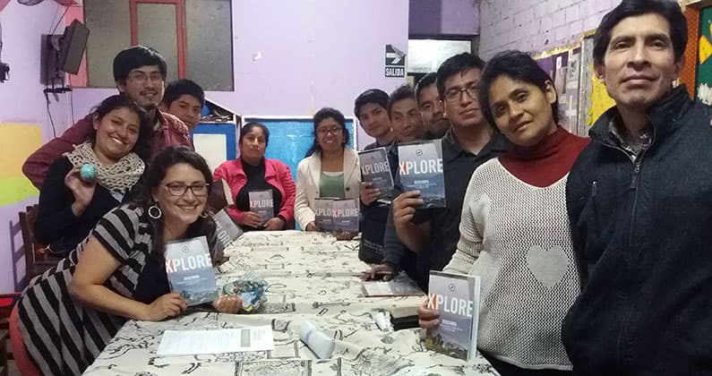 Group doing Xplore study